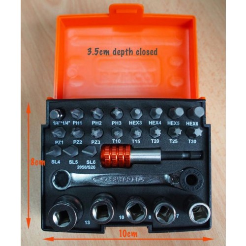 Bahco 26 Piece Mini Kit